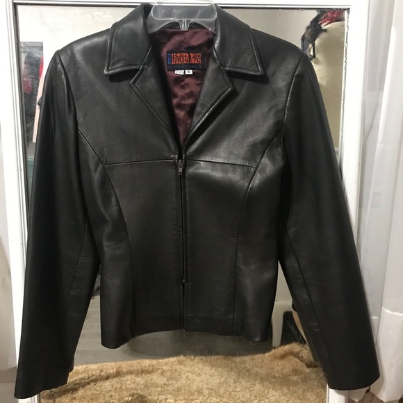 Women’s Dark Brown Leather Jacket